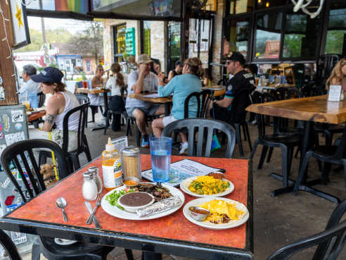 Bouldin Creek Cafe by Richard Casteel