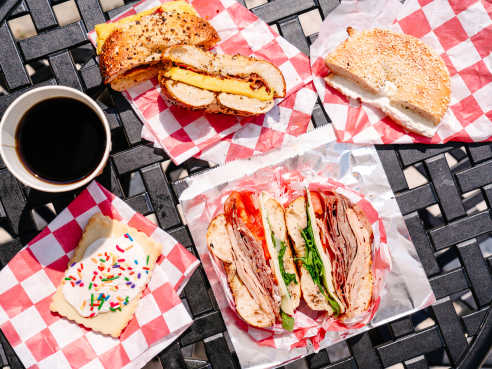 The Bronx Bagel Buggy by Sarah Newman