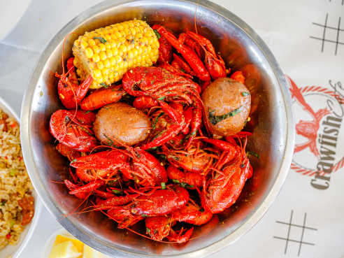 Crawfish Cafe by Liz Silva