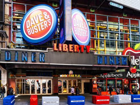 Dave & Buster's New York City - Times Square by Kate Previte