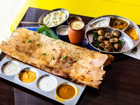 Desilicious Cafe - Indian Pure Vegetarian/ Vegan Restaurant by Richard Casteel