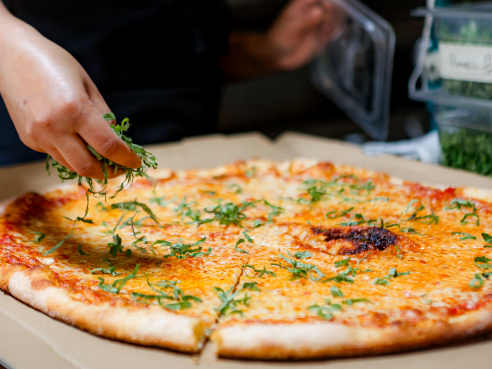 The Pizza Place on Noriega by Brit Finnegan