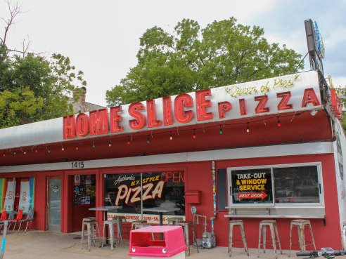 Home Slice Pizza by Holly Dirks