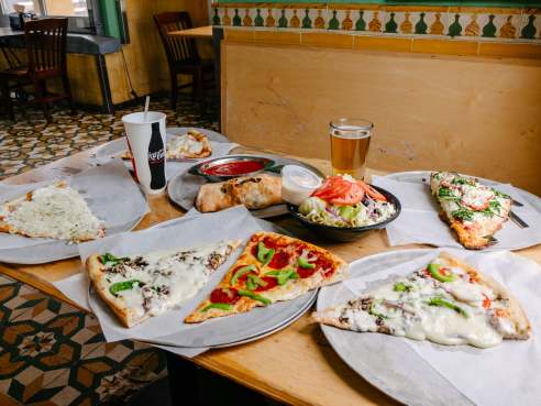 Fellini's Pizza by Sarah Newman