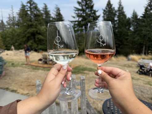 Orcas Island Winery by Makena Yee