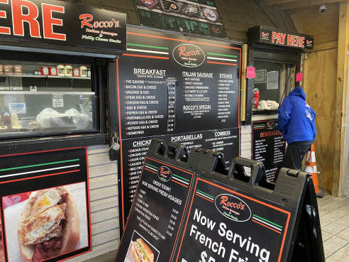 Rocco's Italian Sausages & Cheese Steaks by CANDIS R. MCLEAN