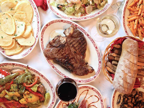 Gene & Georgetti by Christina Slaton