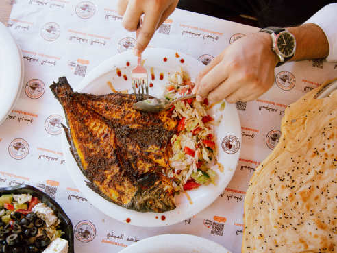 Jemenitisches Restaurant by Rasa Urnieziute