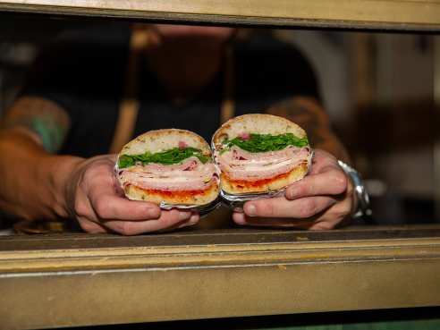 Clubhouse Sandos & Suds by Jeremy Liebman