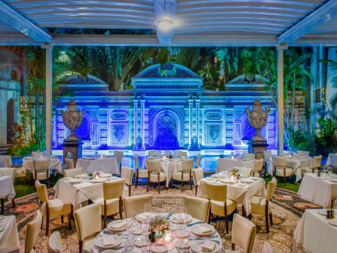 Gianni's At The Former Versace Mansion by Courtesy Gianni's