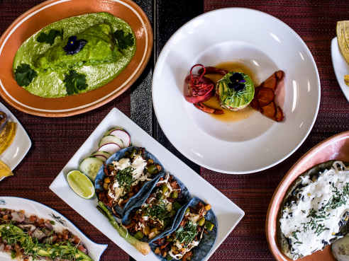 Blue Corn Restaurant and Bar by Kerry McIntyre