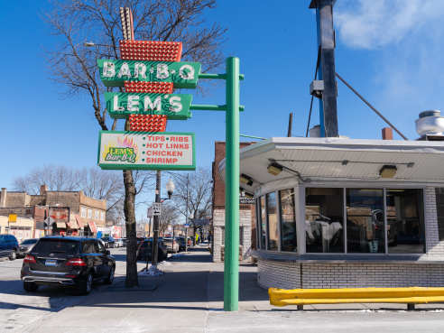 Lem's Bar-B-Q by Kim Kovacik