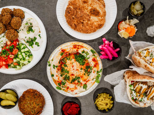 Mama's Vegetarian Falafel by NICOLE GUGLIELMO