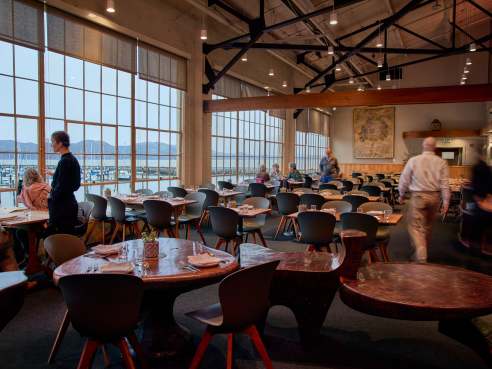 Greens Restaurant by Melissa Zink