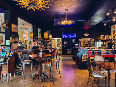 My Mama's Books Records & Cafe by photo credit: Mariana Trabanino