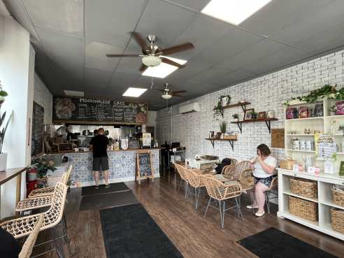 Moonwalker Cafe by Veda Kilaru