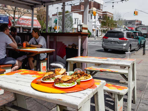 Bolivian Llama Party by Kate Previte