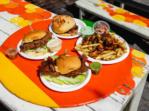 Bolivian Llama Party by Kate Previte