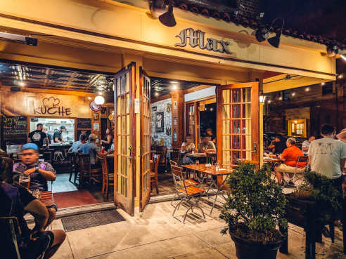 Max Bratwurst und Bier by Sonal Shah