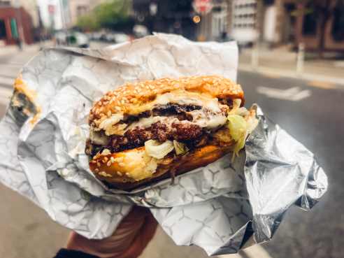 Smacking Burger by Willa Moore