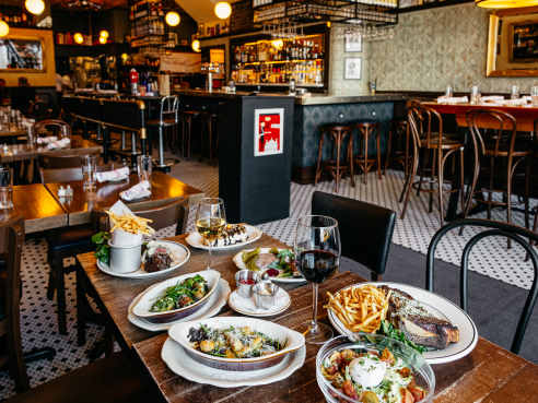 Steak Frites Bistro by Kate Previte