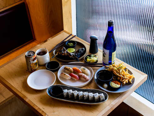 Neighborhood Sushi by Richard Casteel