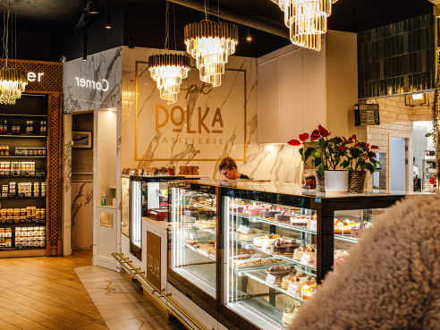 Polka Kitchen by Aleksandra Boruch