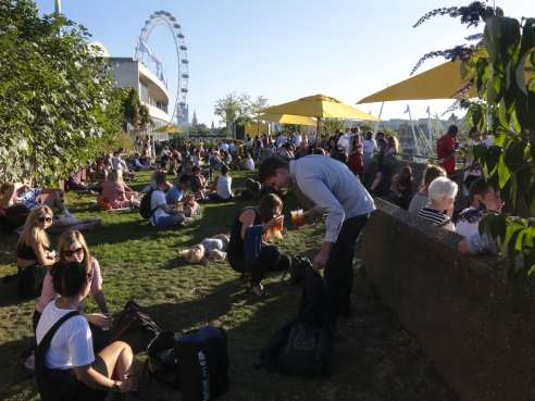 Queen Elizabeth Hall Roof Garden by India Roper Evans