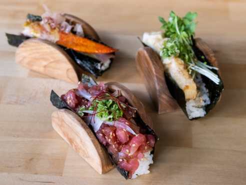Sugo Hand Roll Bar by Nate Watters