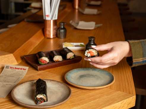 Saru Handroll Bar by Carly Hackbarth