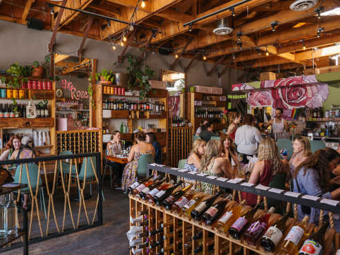 The Rose Wine Bar by Kimberly Motos