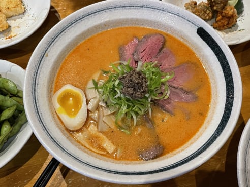 Ushi Taro Ramen Sunset by Julia Chen