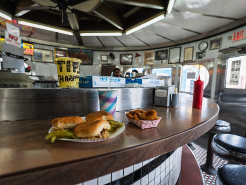 White Mana Diner by David A Lee