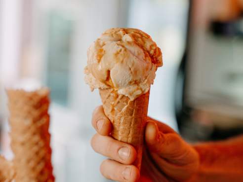 Brass Monkey Ice Cream by Phoebe Rossi