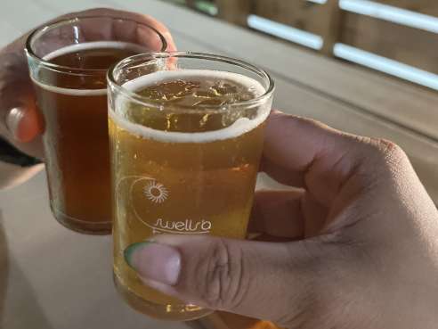Swells'a Brewing Beer Company by Anne Cruz