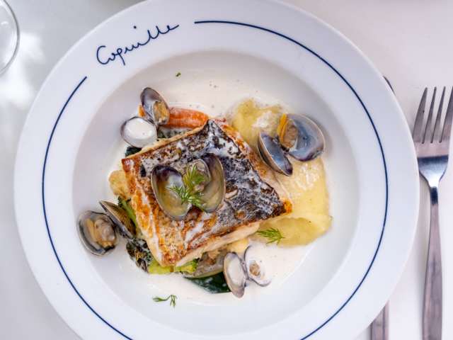 Coquille - Bistrot Marin by Annie Etheridge