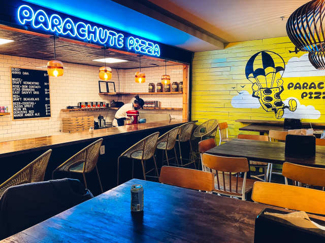 Parachute Pizza by Tristiaña Hinton