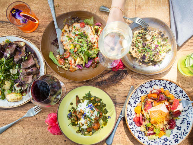 Farmhouse by Farmhouse at Descanso Gardens