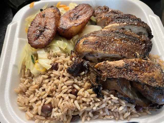 Island Vibes Caribbean Grill by photo credit: Jacinta Howard