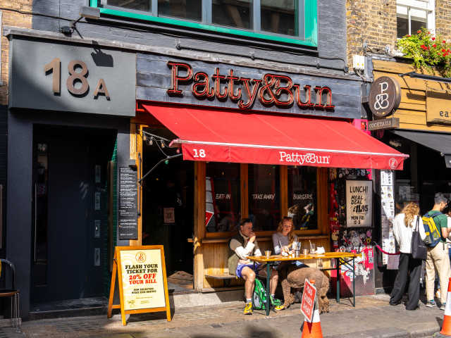 Patty & Bun Old Compton Street by Koray Firat