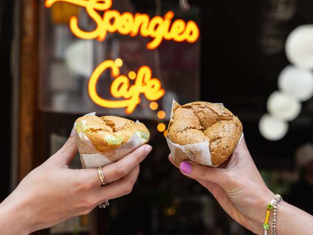 Spongies Cafe by Kate Previte