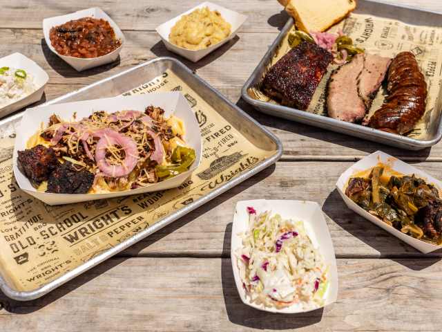 Wright's Barbecue Bentonville Square by Beth Hall