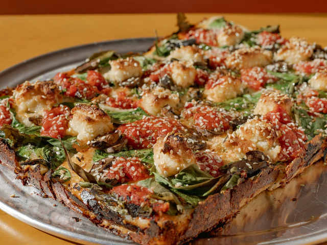 Hot Tongue Pizza by @TheInfatuation