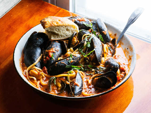 Lucky Bones Backwater Grille by @TheInfatuation