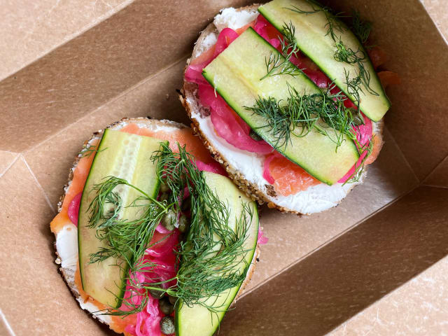 Midnite Bagel by Julia Chen