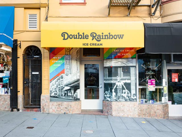 Double Rainbow Ice Cream by Mary Lagier