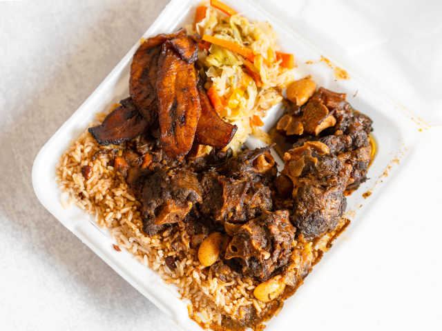 Aunty Joy's Jerk & Pizza by @TheInfatuation