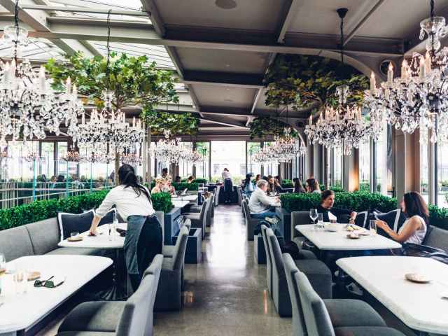 RH Rooftop Restaurant at RH New York by @TheInfatuation