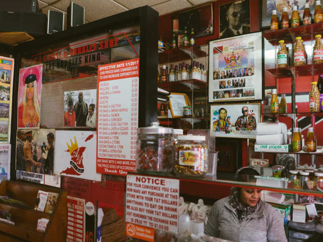 A&A Bake Doubles and Roti by @TheInfatuation