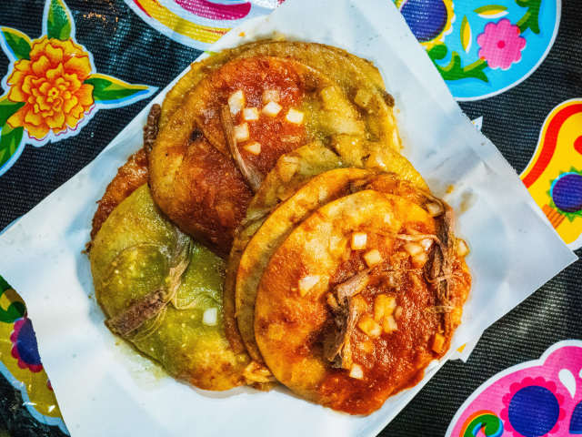 Chalupas Poblanas El Tlecuile by @TheInfatuation